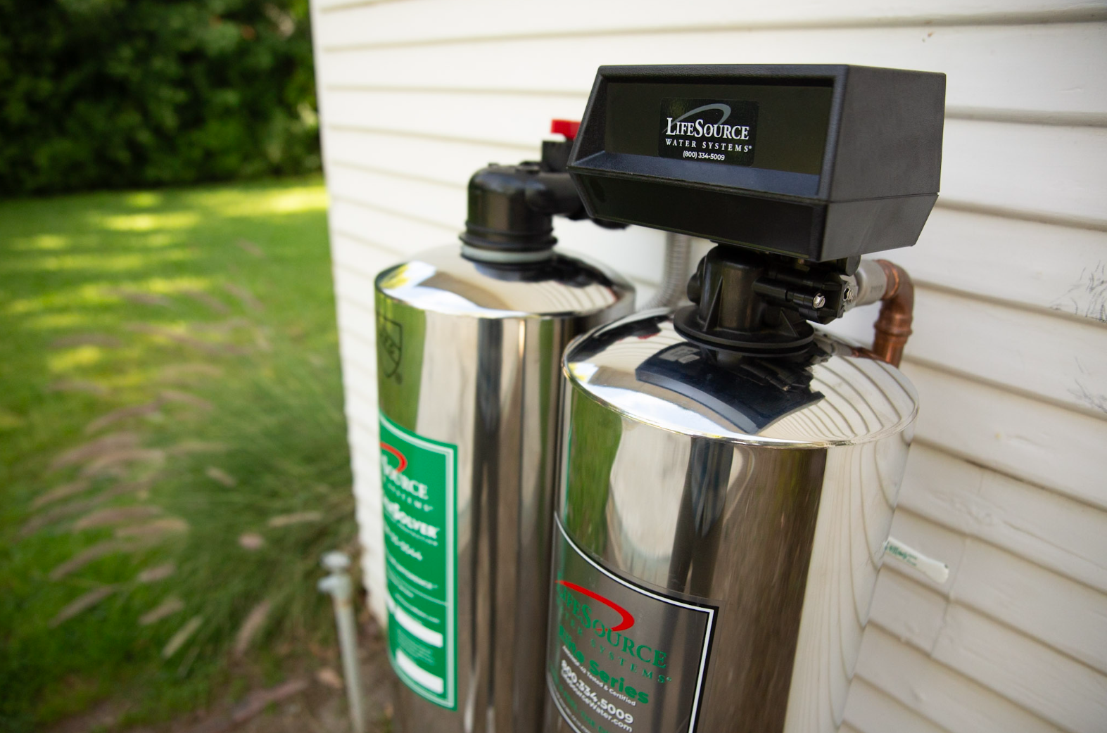 LifeSource system installed near the main line